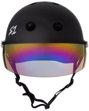 S1 Lifer Visor Helmet - Gen 2 - Black Matte w/ Iridium Visor - Image 2