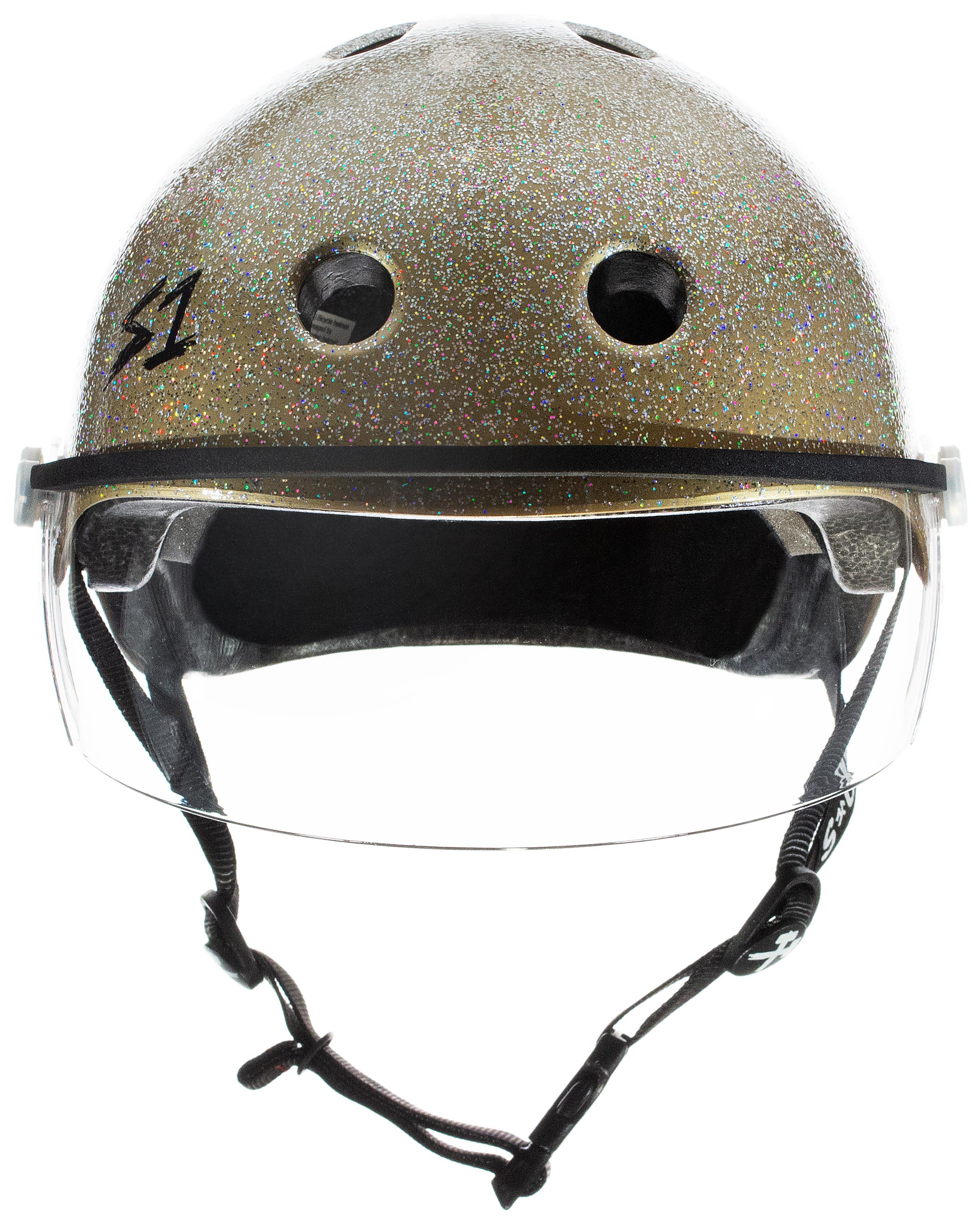 S-ONE LIFER CASQUE - NOIR BRILLANT PAILLETTES