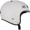 S1 Retro Lifer Helmet - White Gloss w/ Black Checkers - Image 3