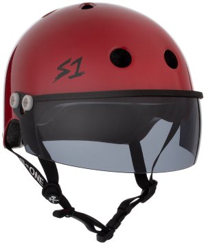 S1 Lifer Visor Helmet - Gen 2 - Blood Red Matte - Image 5