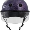 S1 Lifer Visor Helmet - Gen 2 - Purple Gloss Glitter - Image 2